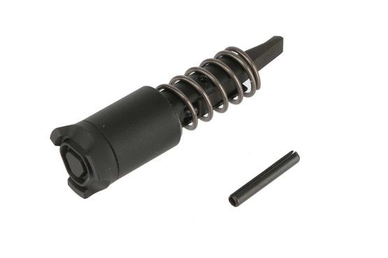 The Strike Industries forward assist black features a unique design machined from aluminum and steel